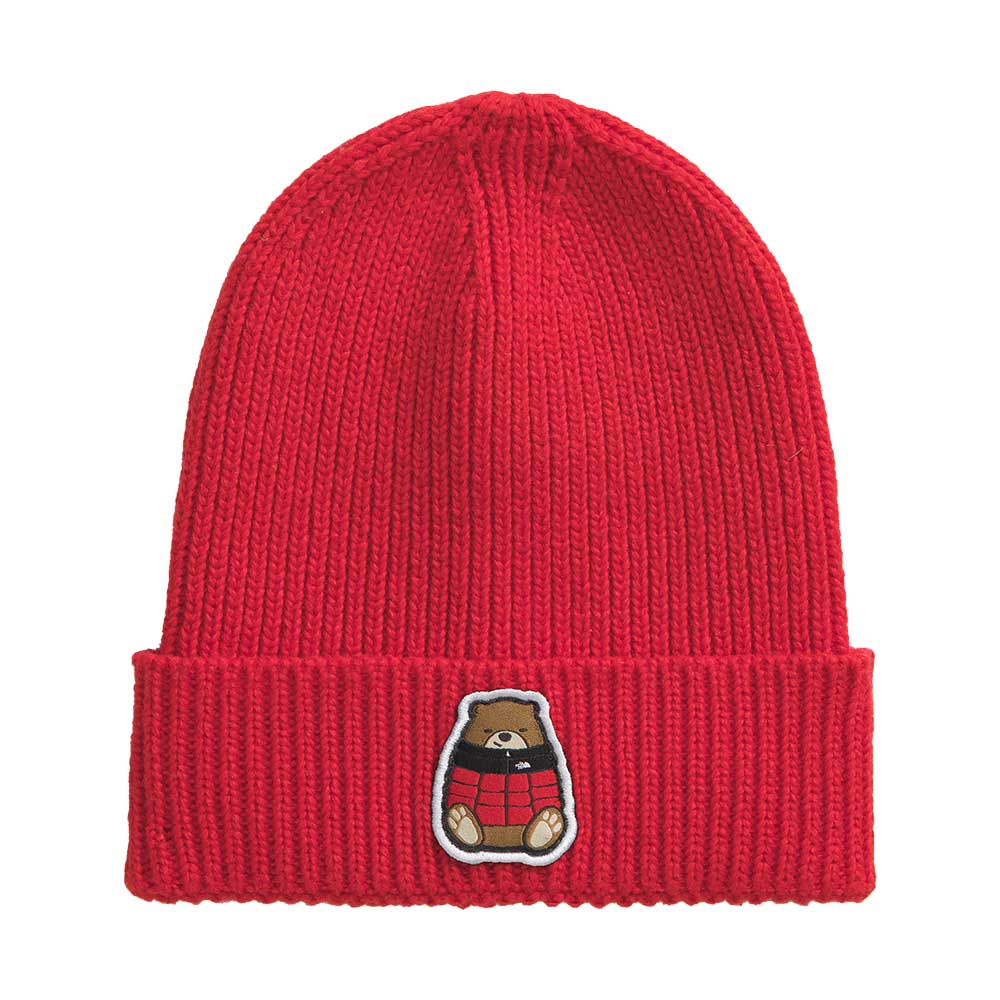 The North Face Junior's  Logo Box Cuffed Beanie - Image 3