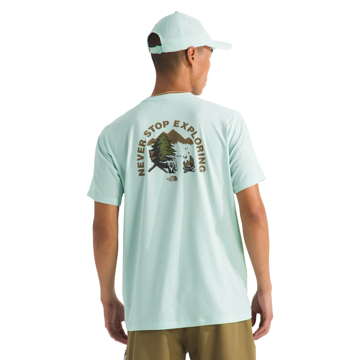 The North Face Men's Adventure Campfire Short-Sleeve Tee - Image 3