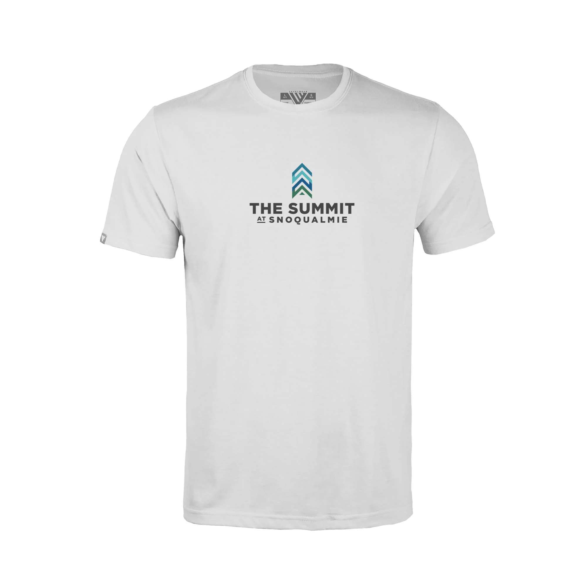 The Summit at Snoqualmie Kid's Classic T-Shirt Full Color Chest Logo