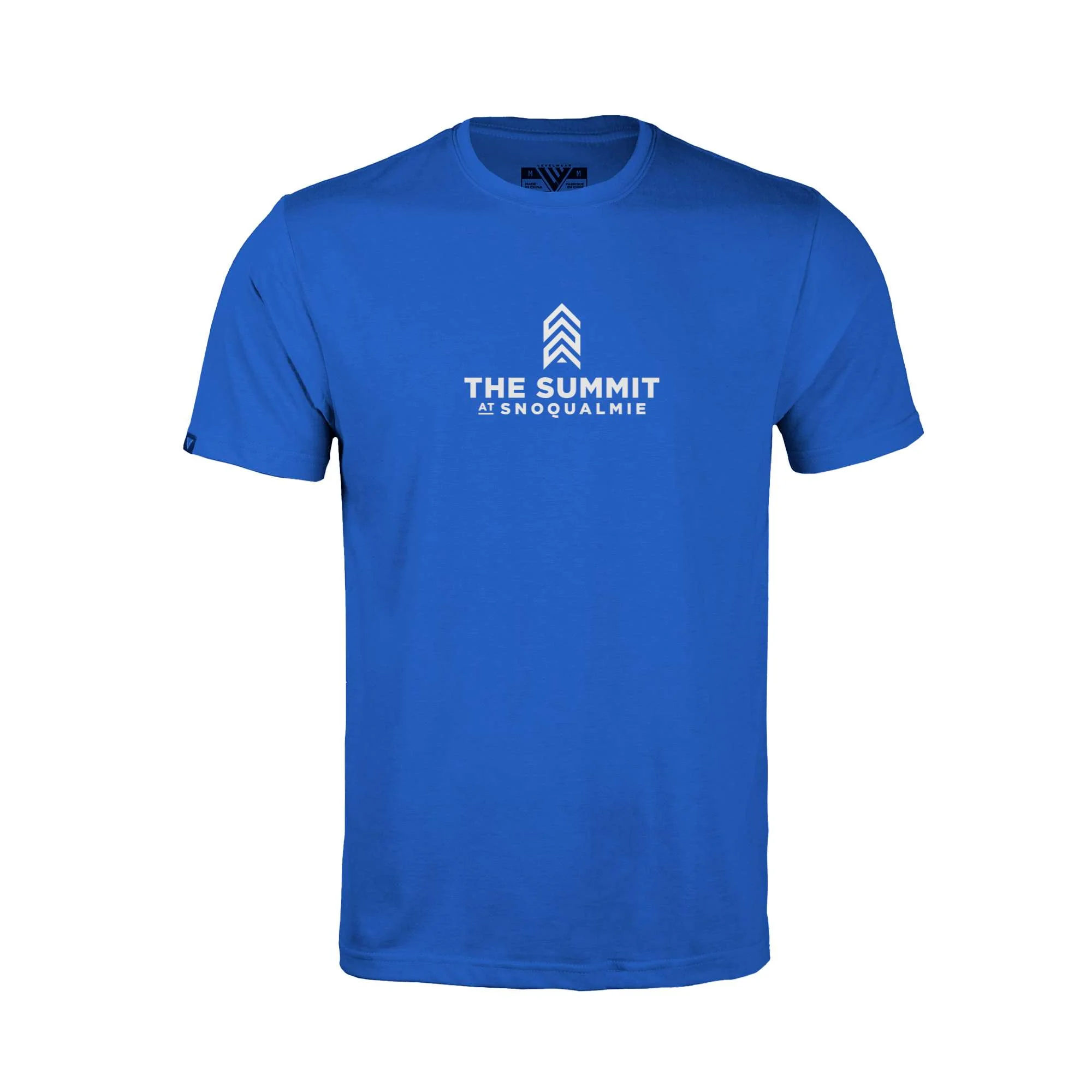 The Summit at Snoqualmie Kid's Classic T-Shirt White Chest Logo - Image 6