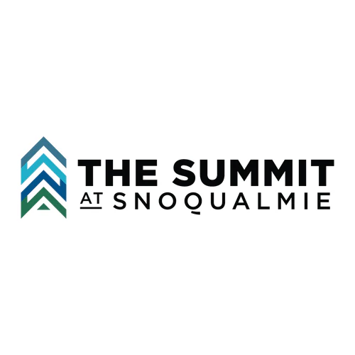 The Summit at Snoqualmie Adult Hoodie Full Color Chest and Back Logo White - Image 5