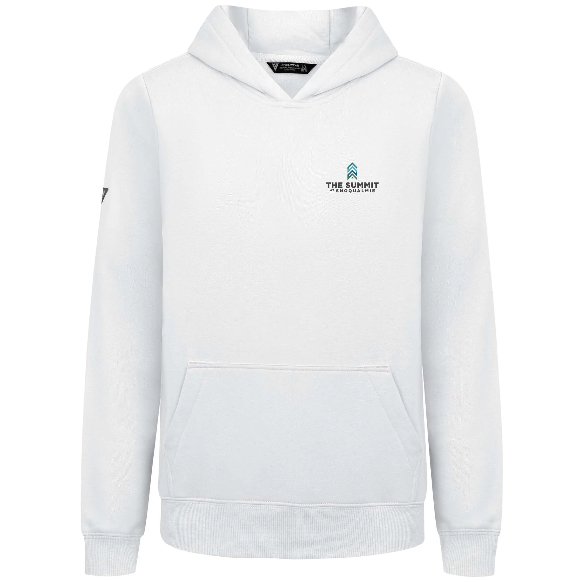 The Summit at Snoqualmie Kid's Hoody Full Color Small Chest Logo