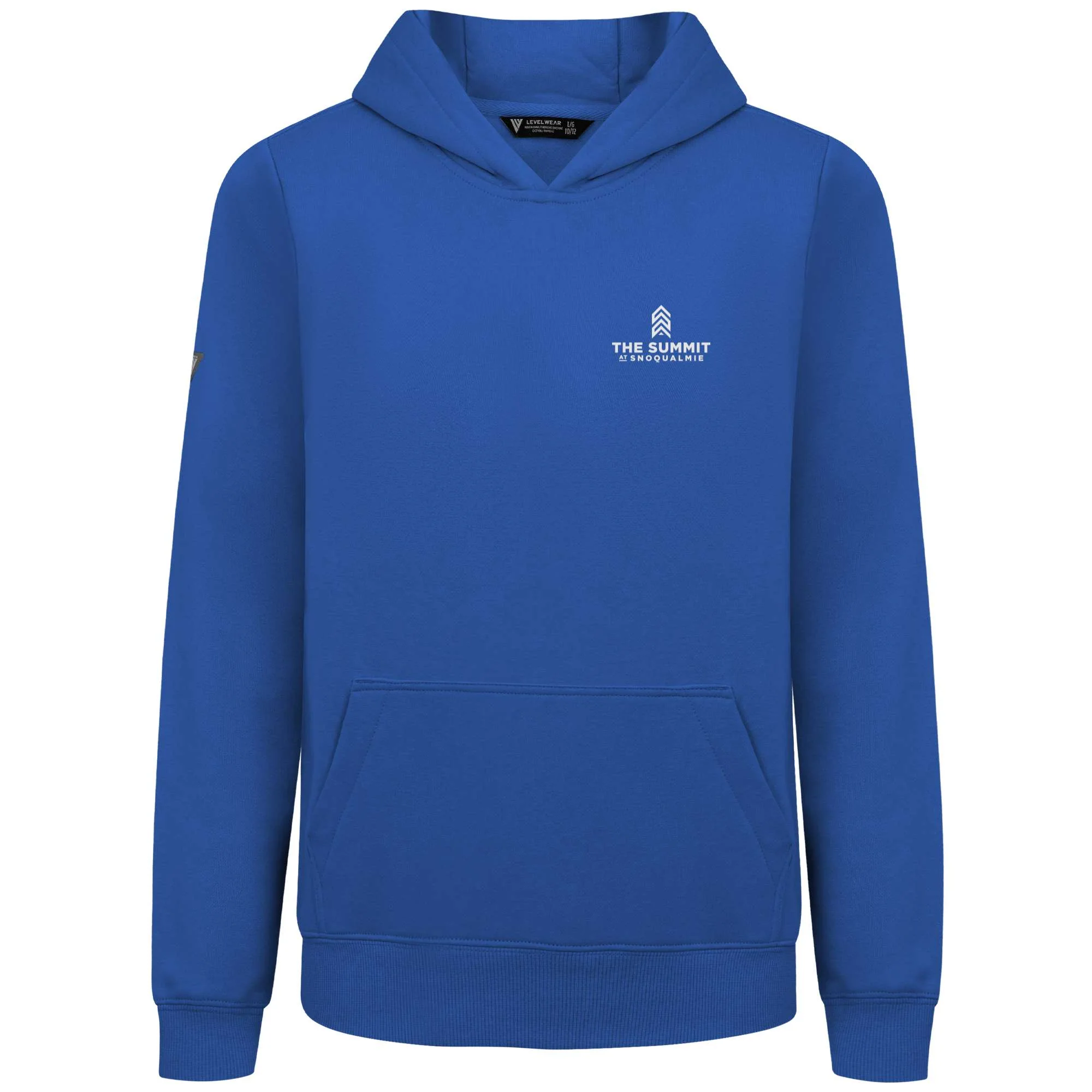 The Summit at Snoqualmie Kid's Hoody White Small Chest Logo - Image 6