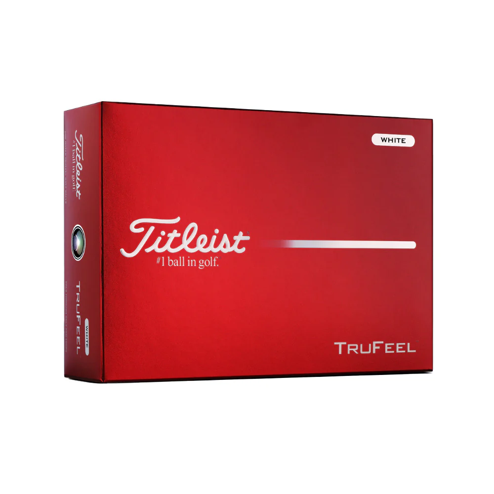 Titleist TruFeel Golf Balls - White Dozen