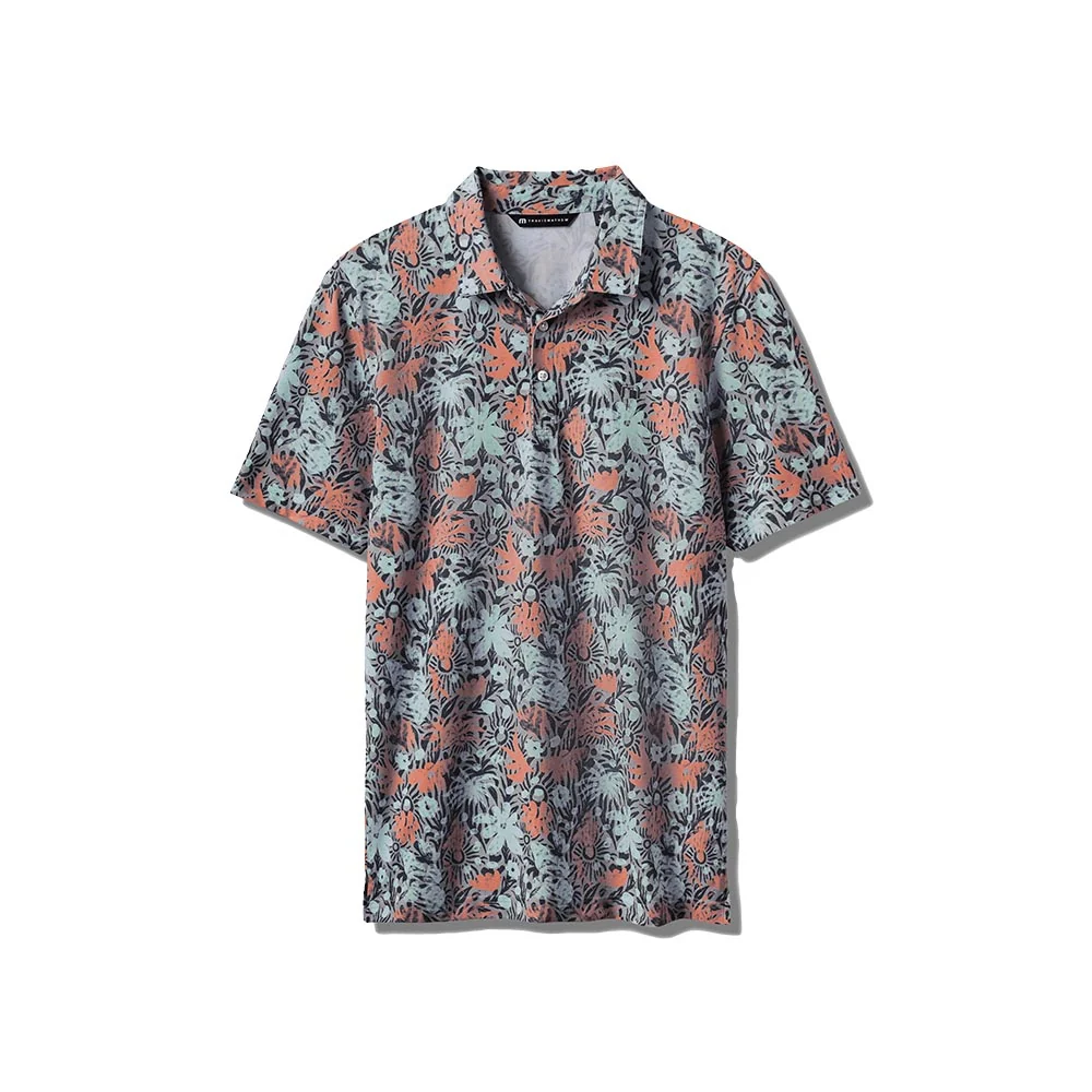 TravisMathew Men's Featherweight Sands Short Sleeve Polo
