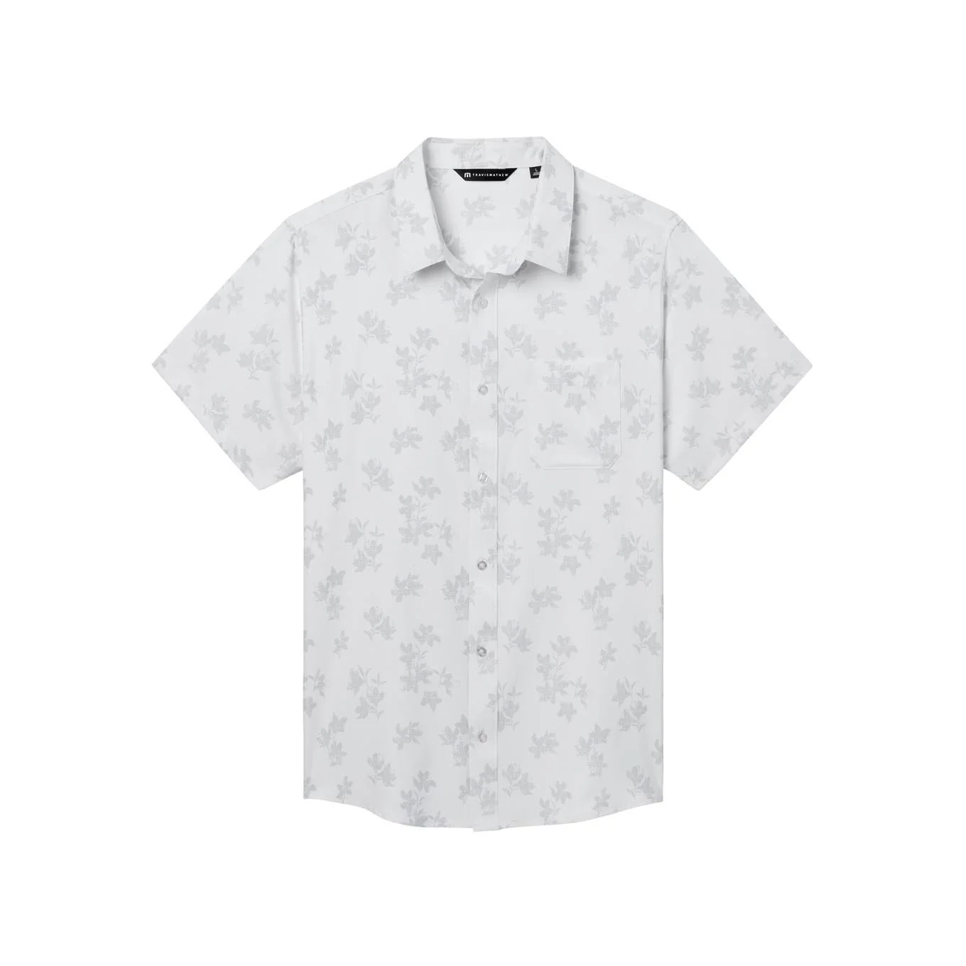TravisMathew Men's Mist On the Lake Button-Up