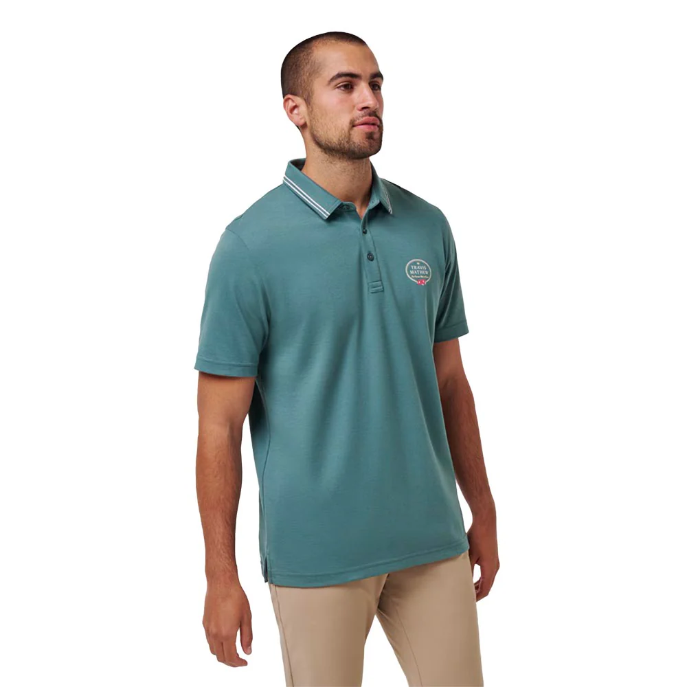 TravisMathew Men's Patron Parade Golf Polo - Image 2