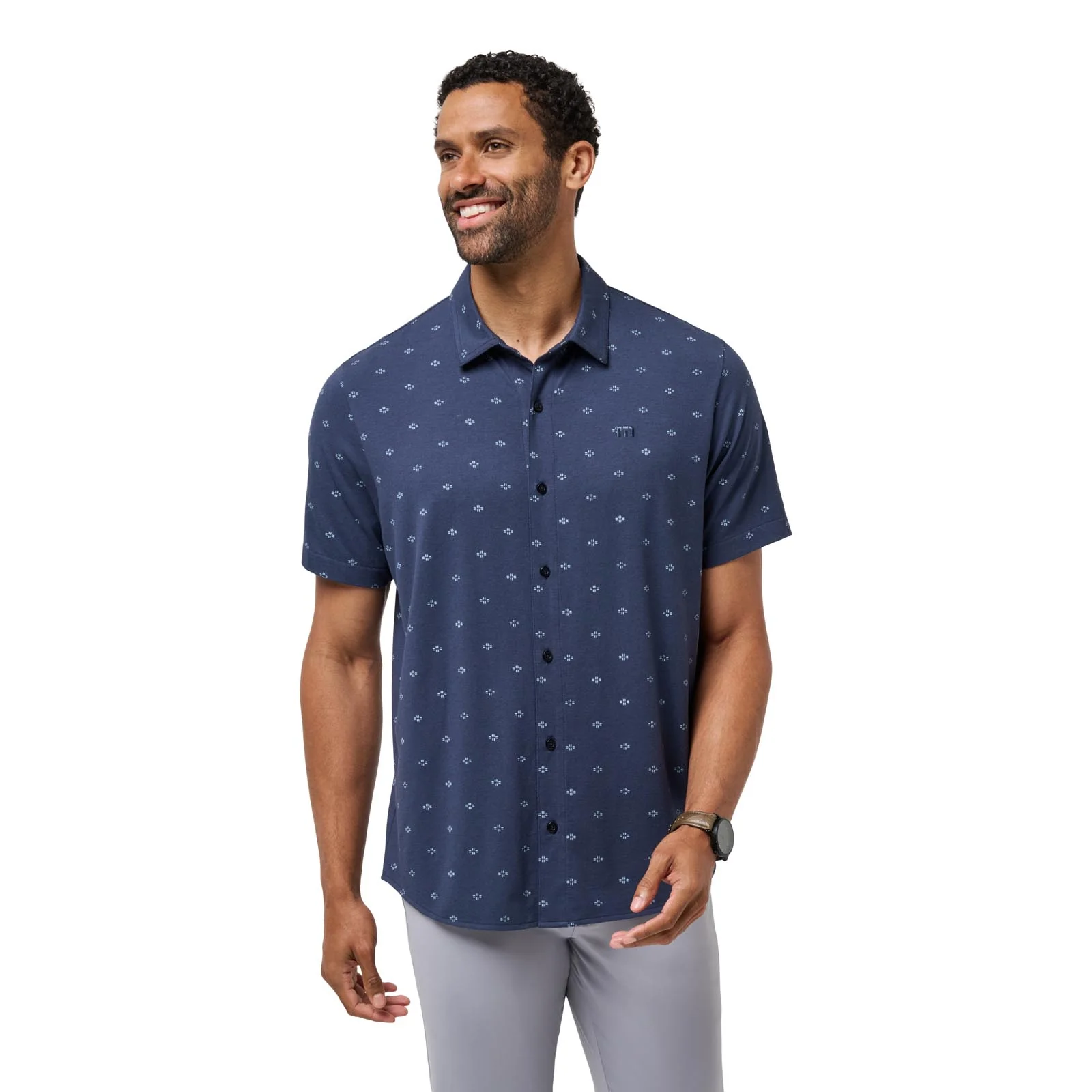 TravisMathew Men's Shore of It Button-Up - Image 3