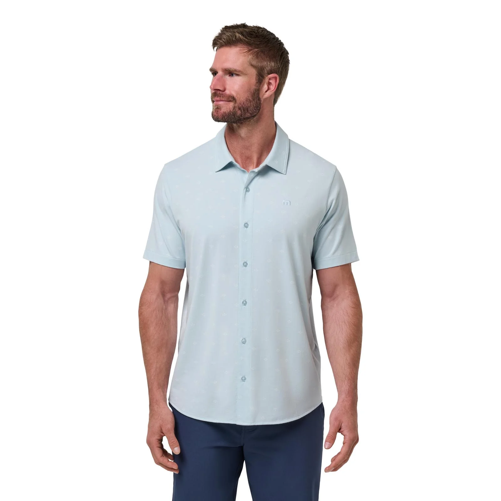 TravisMathew Men's Shore of It Button-Up - Image 6