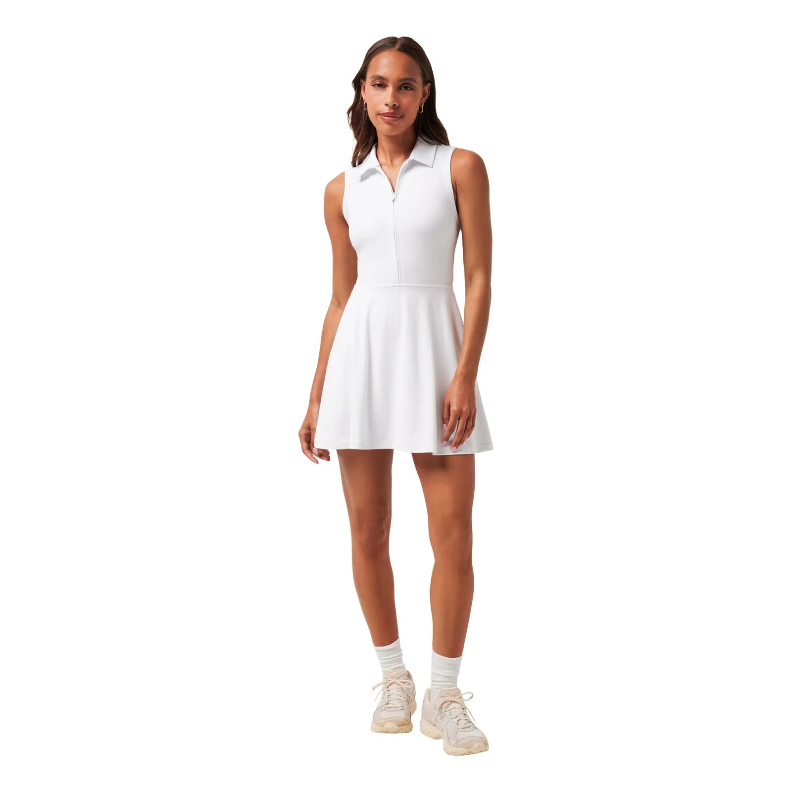TravisMathew Women's Moveknit Sleeveless Polo Dress 2.0 - Image 12