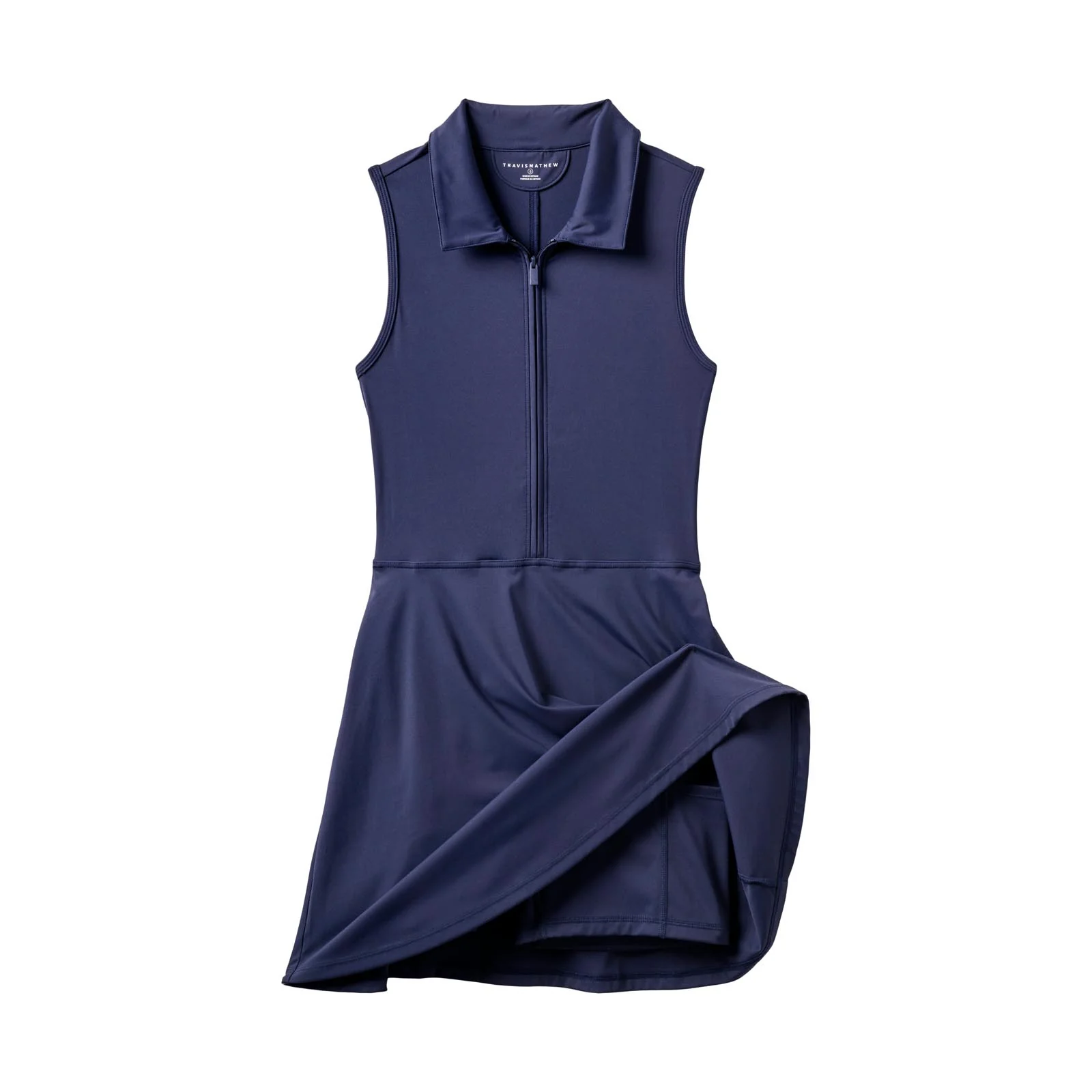 TravisMathew Women's Moveknit Sleeveless Polo Dress 2.0 - Image 14