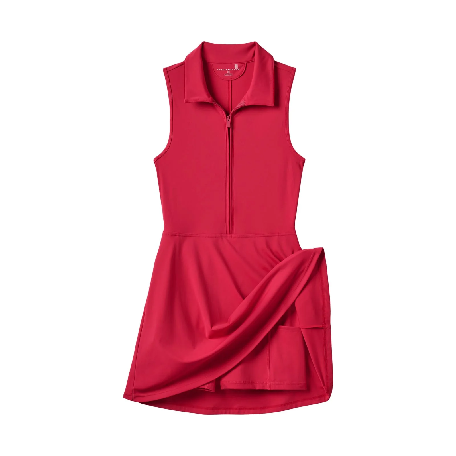 TravisMathew Women's Moveknit Sleeveless Polo Dress 2.0 - Image 2