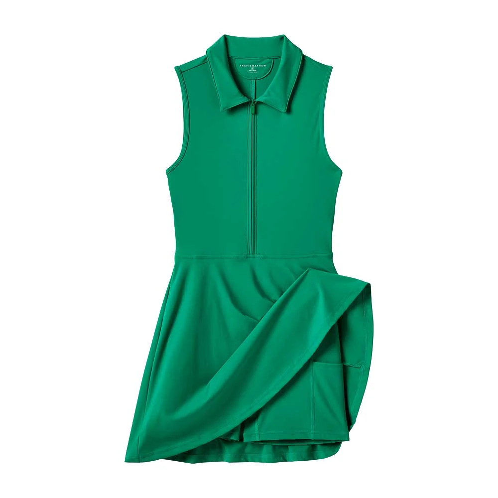 TravisMathew Women's Moveknit Sleeveless Polo Dress 2.0 - Image 21