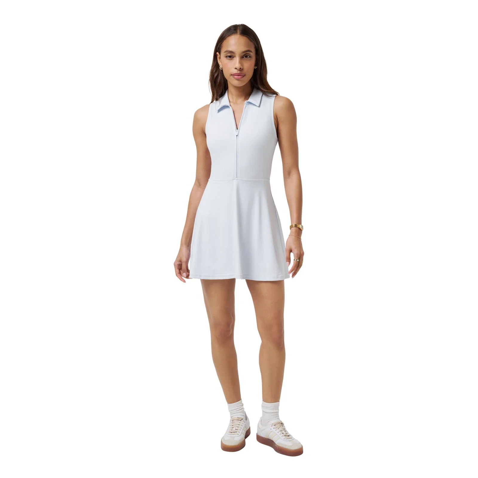 TravisMathew Women's Moveknit Sleeveless Polo Dress 2.0 - Image 8