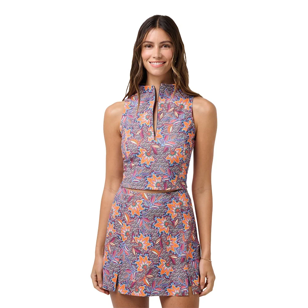 Travis Mathew Women's Sunfire Zip Tank - Image 6