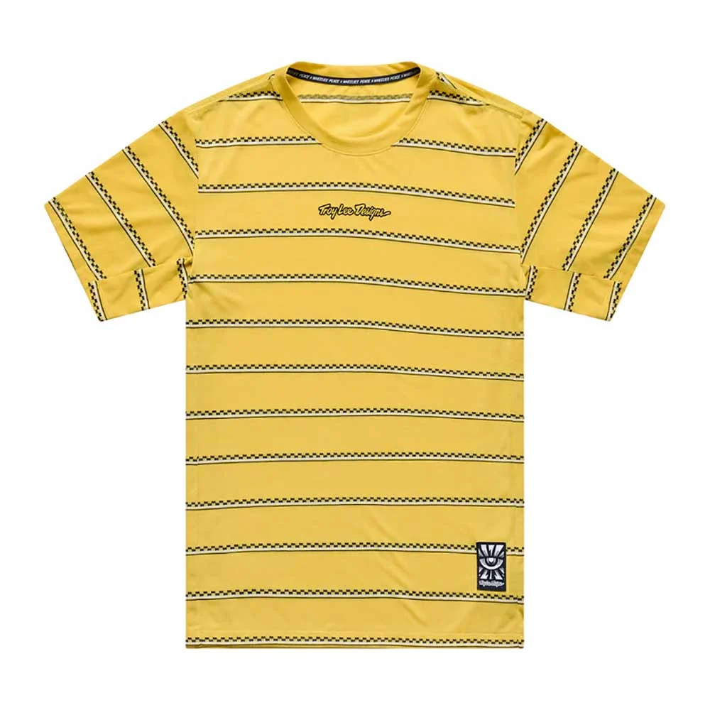 Troy Lee Designs Men's Checked Out Skyline Short Sleeve Ride Tee