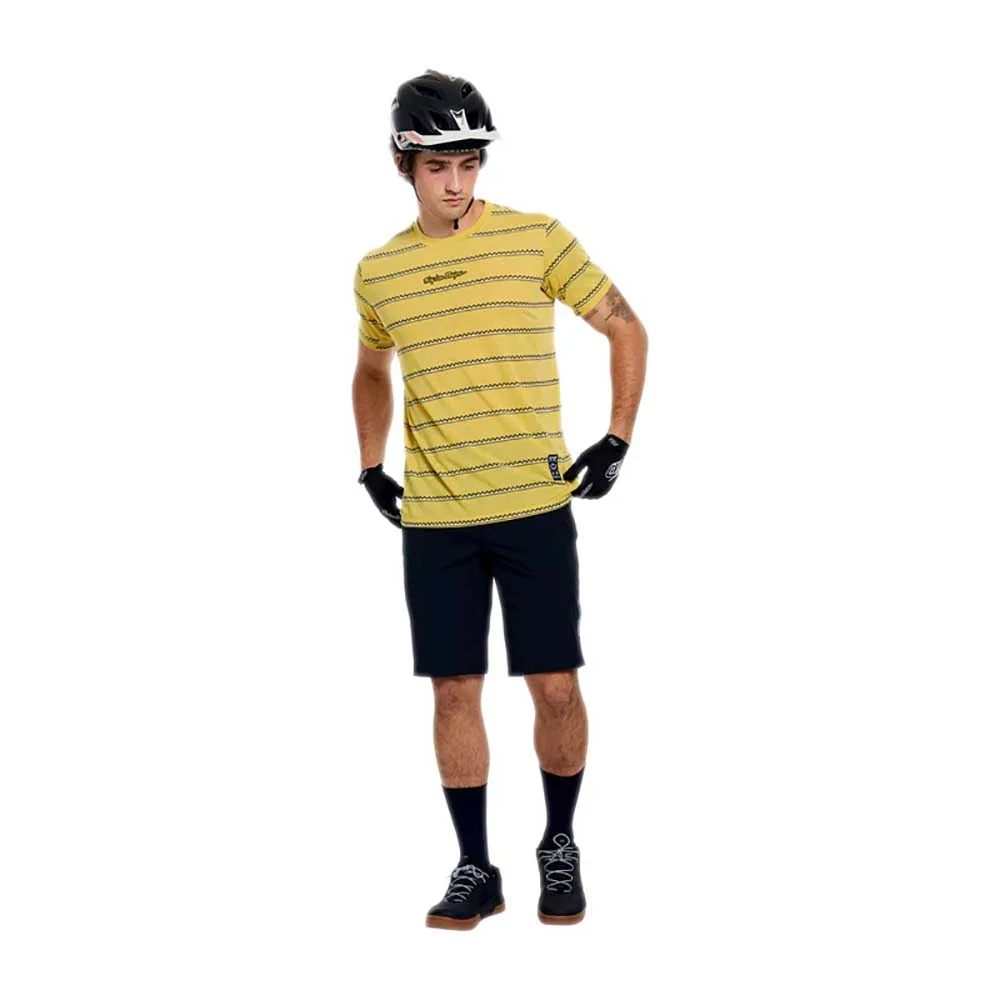 Troy Lee Designs Men's Checked Out Skyline Short Sleeve Ride Tee - Image 3