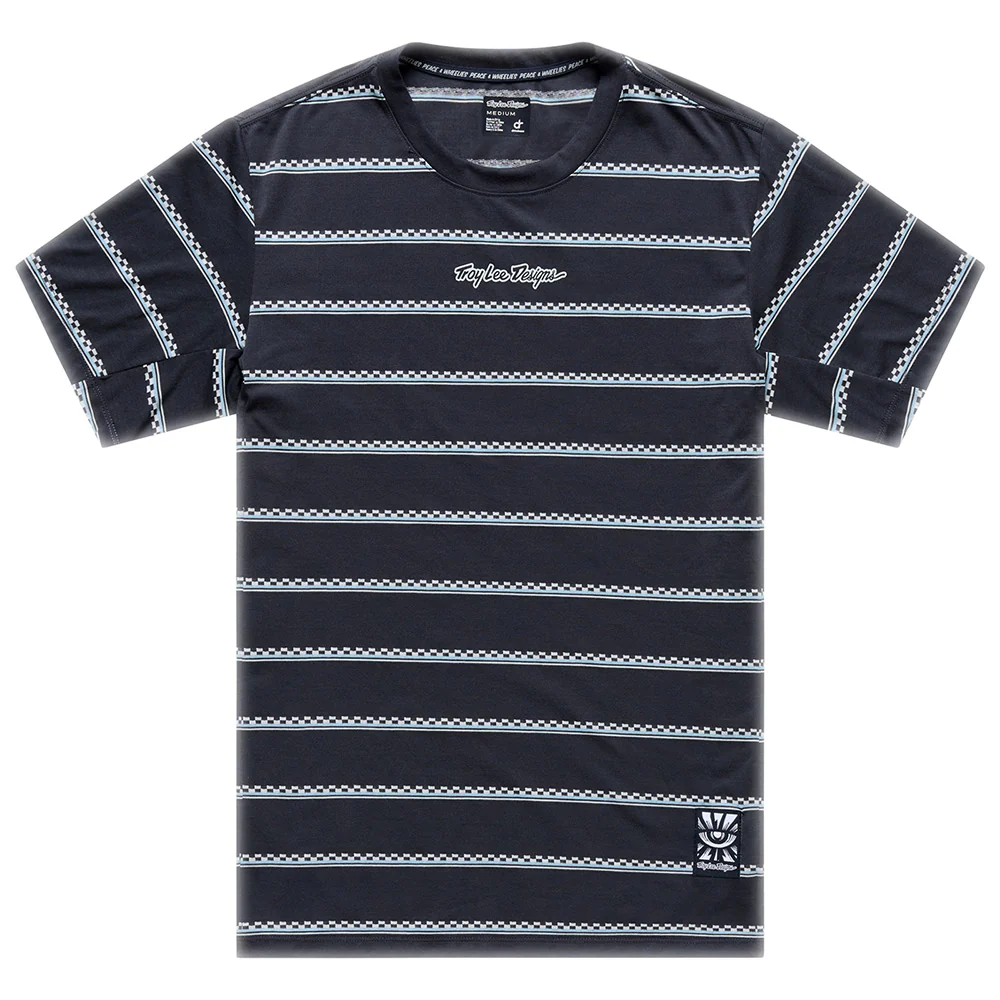 Troy Lee Designs Men's Checked Out Skyline Short Sleeve Ride Tee - Image 5