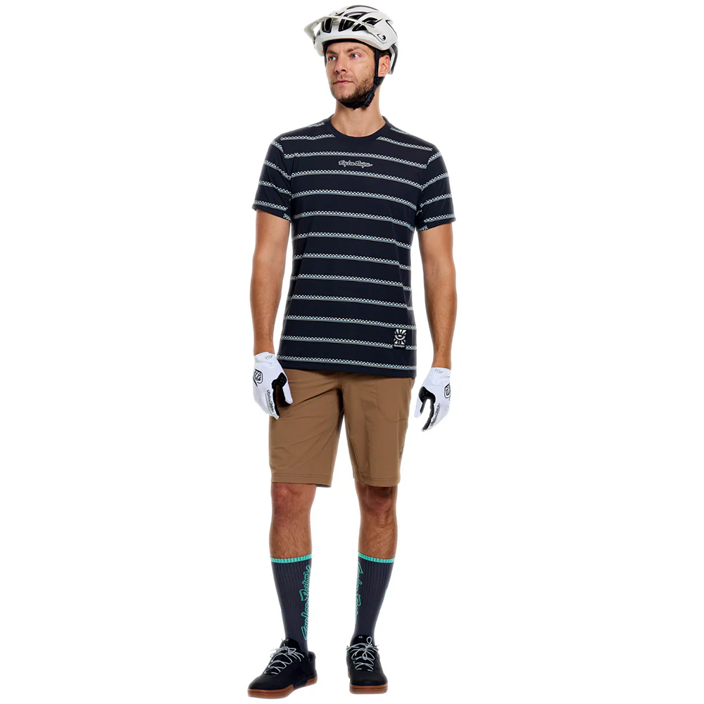 Troy Lee Designs Men's Checked Out Skyline Short Sleeve Ride Tee - Image 7