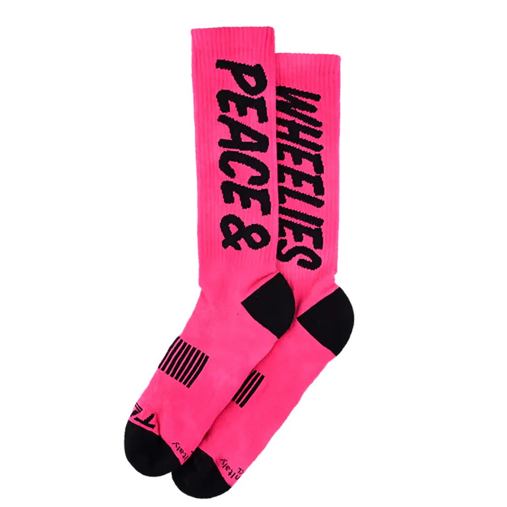 Troy Lee Men's Peace and Wheelies Performance Socks 2025