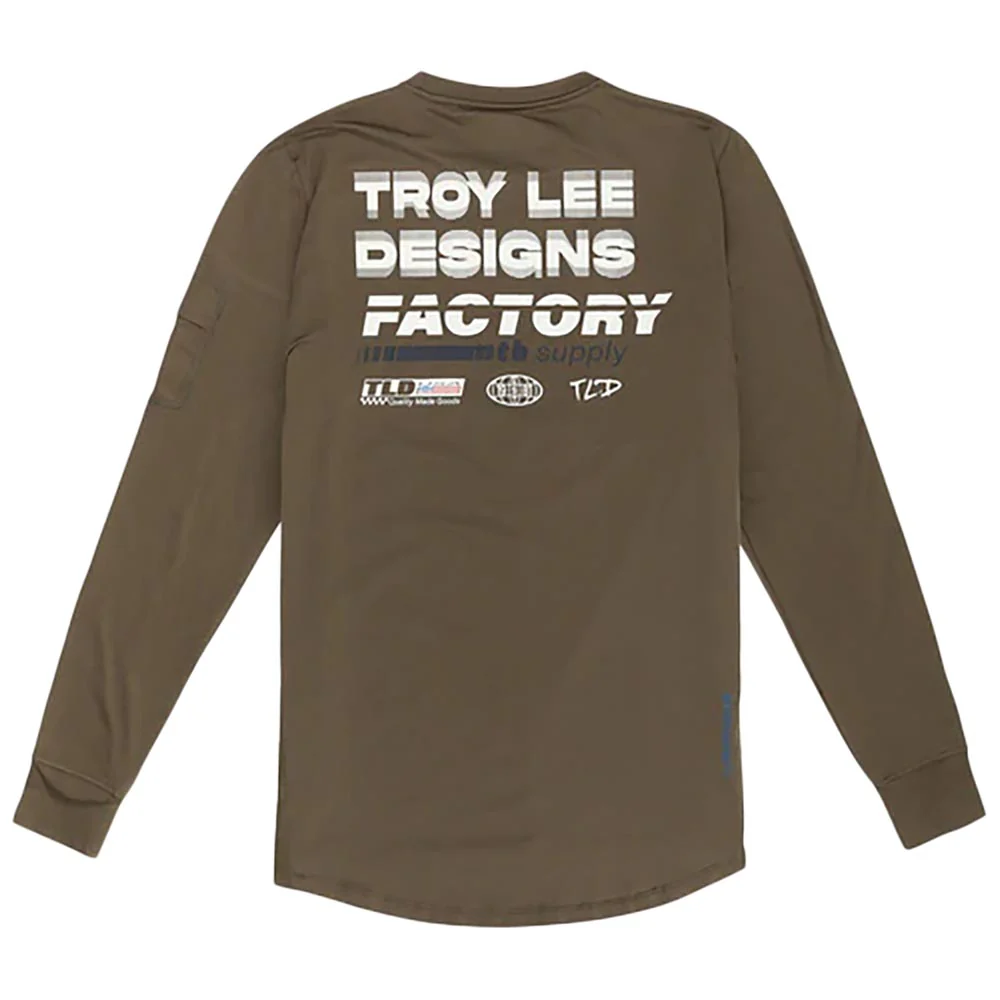 Troy Lee Men's Ruckus Long Sleeve Ride Factory Tee 2025 - Image 2