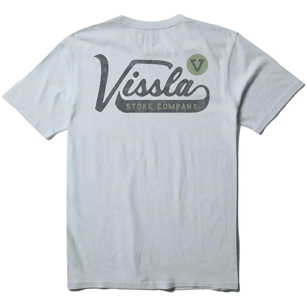 Vissla Men’s Emblem Short Sleeve Pocket Tee 2025 - Image 2