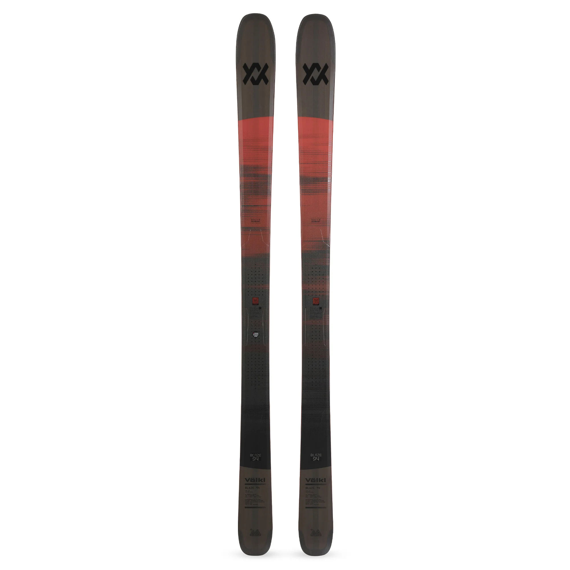 Volkl Blaze 94 Black Skis 2027 - Image 2