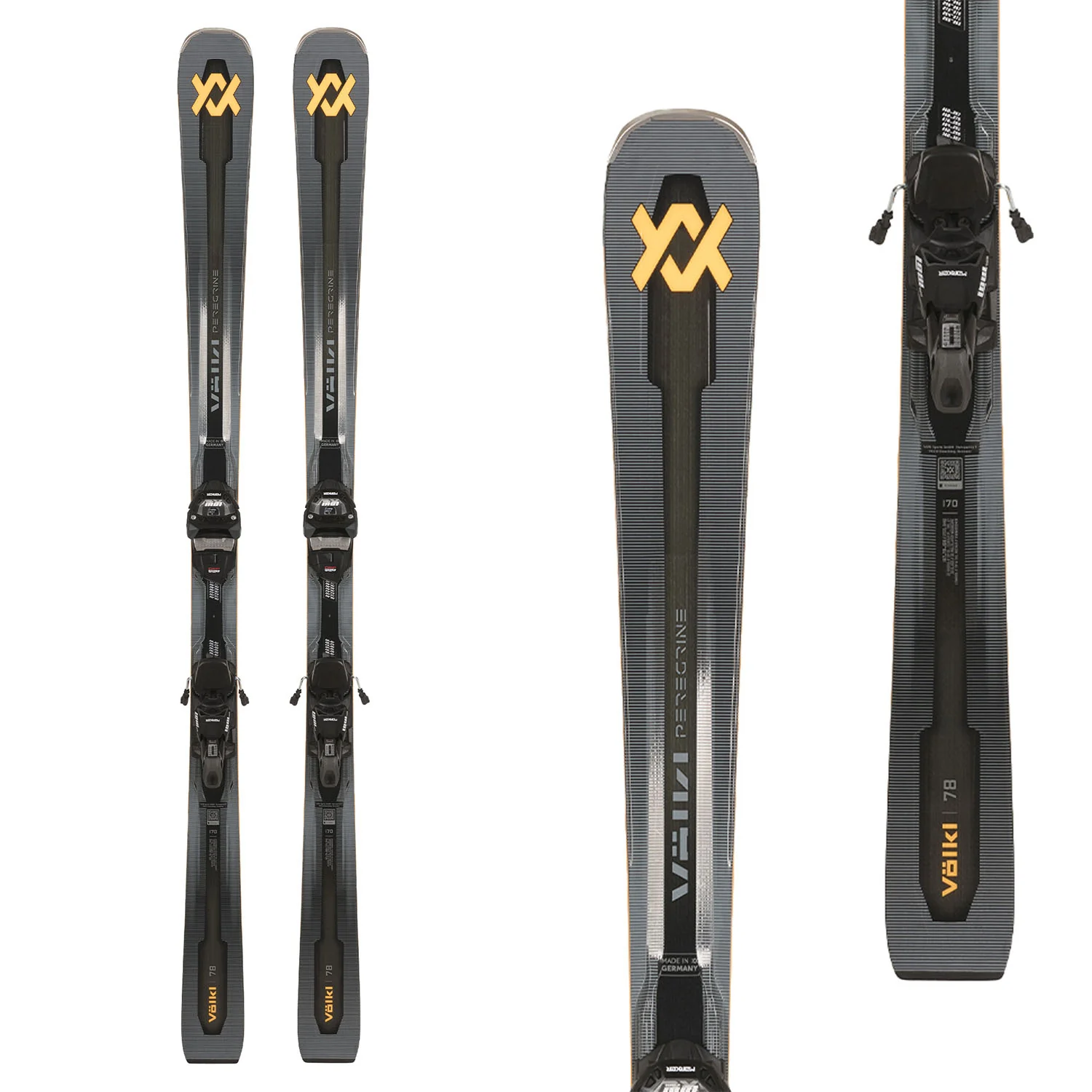 Volkl Peregrine 78 Skis with Lowride 11 TCX Bindings 2027