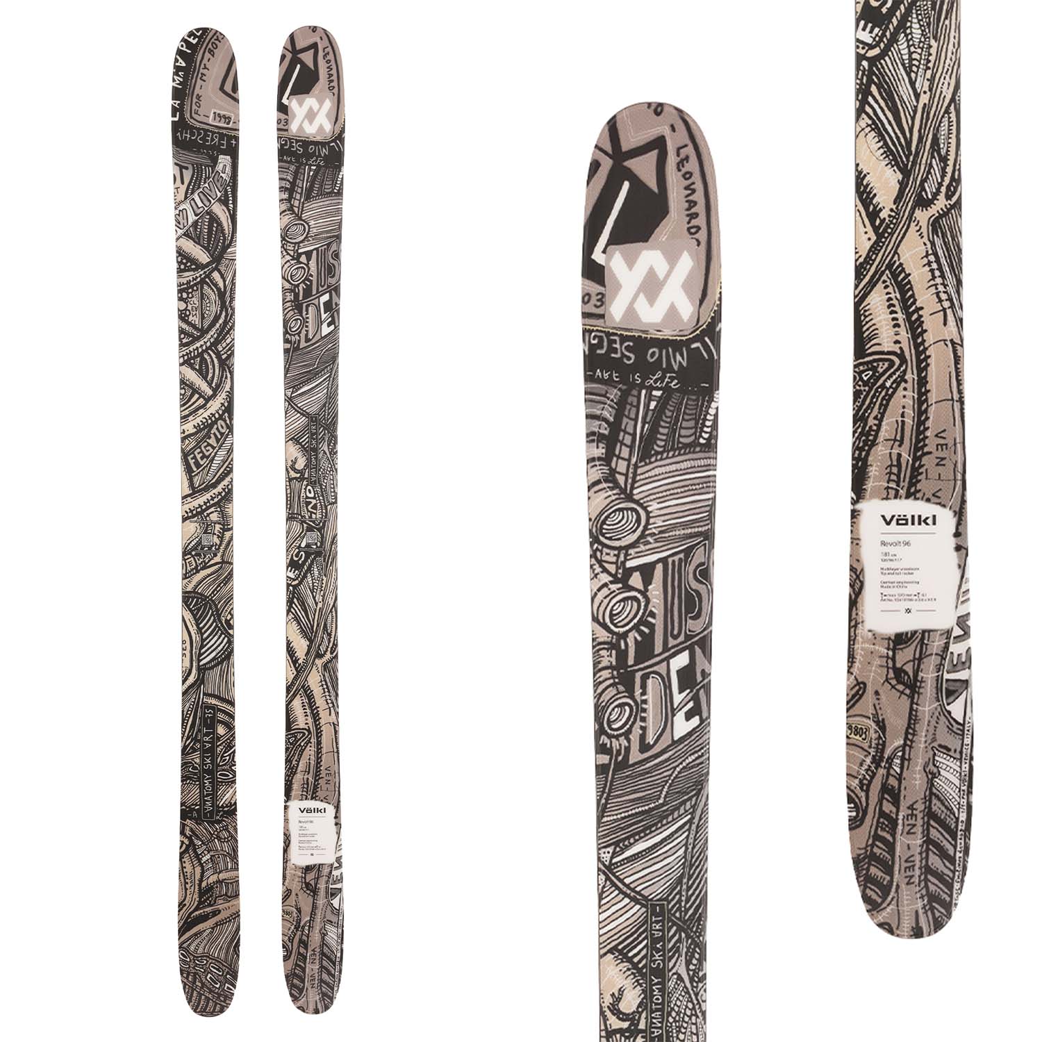 Volkl Revolt 96 Skis 2027
