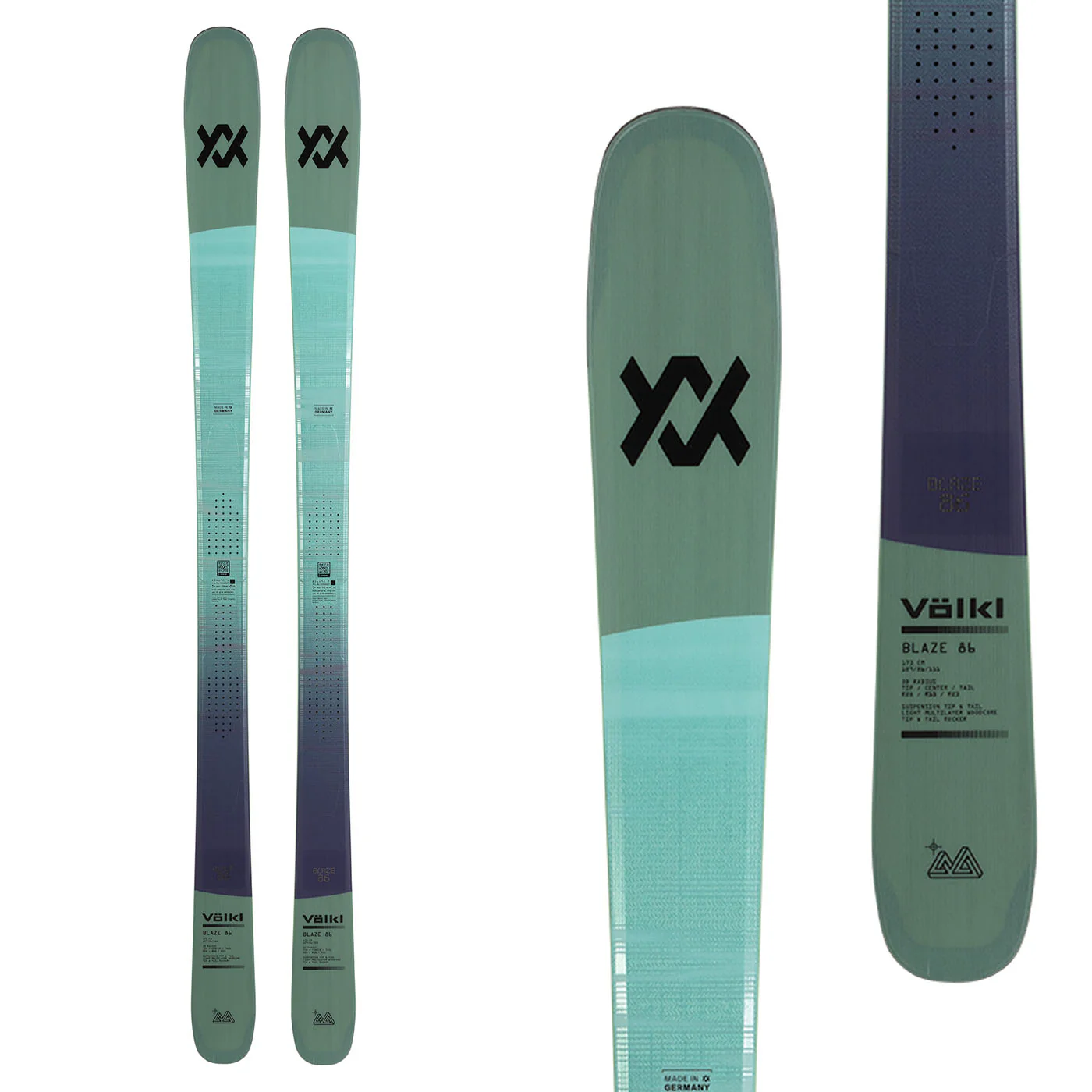 Volkl Women's Blaze 86 Skis 2026