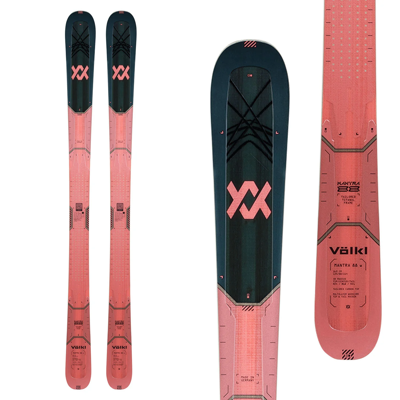 Volkl Women's Mantra 88 Skis 2026