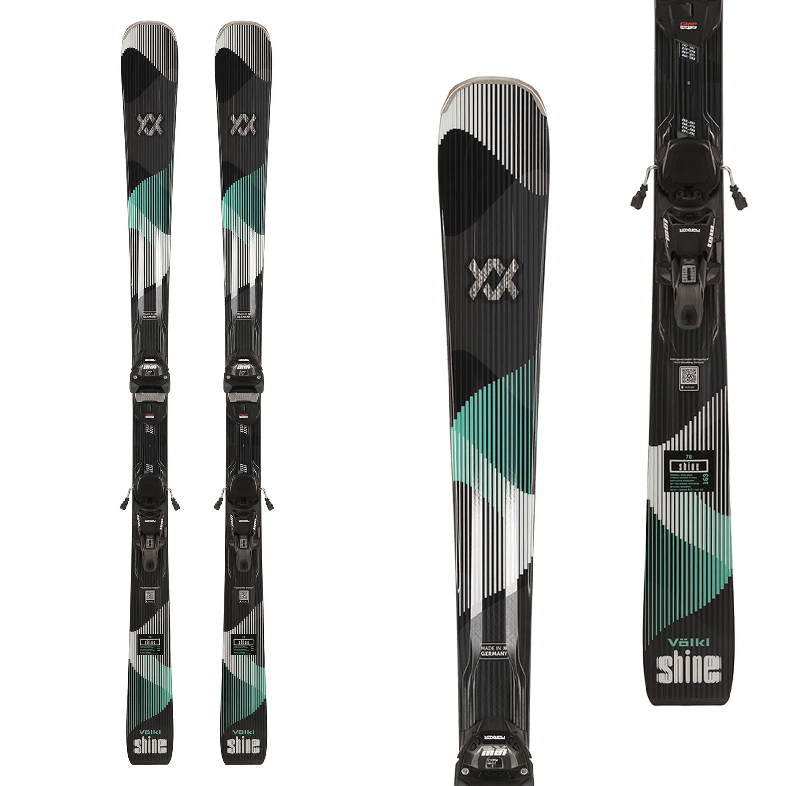 Volkl Women's Shine 78 Skis with Lowride 11 TCX Bindings 2027