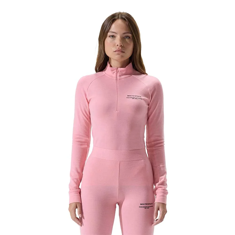 Whitespace Women's Merino Mock Neck Quarter-Zip 2026 - Image 2
